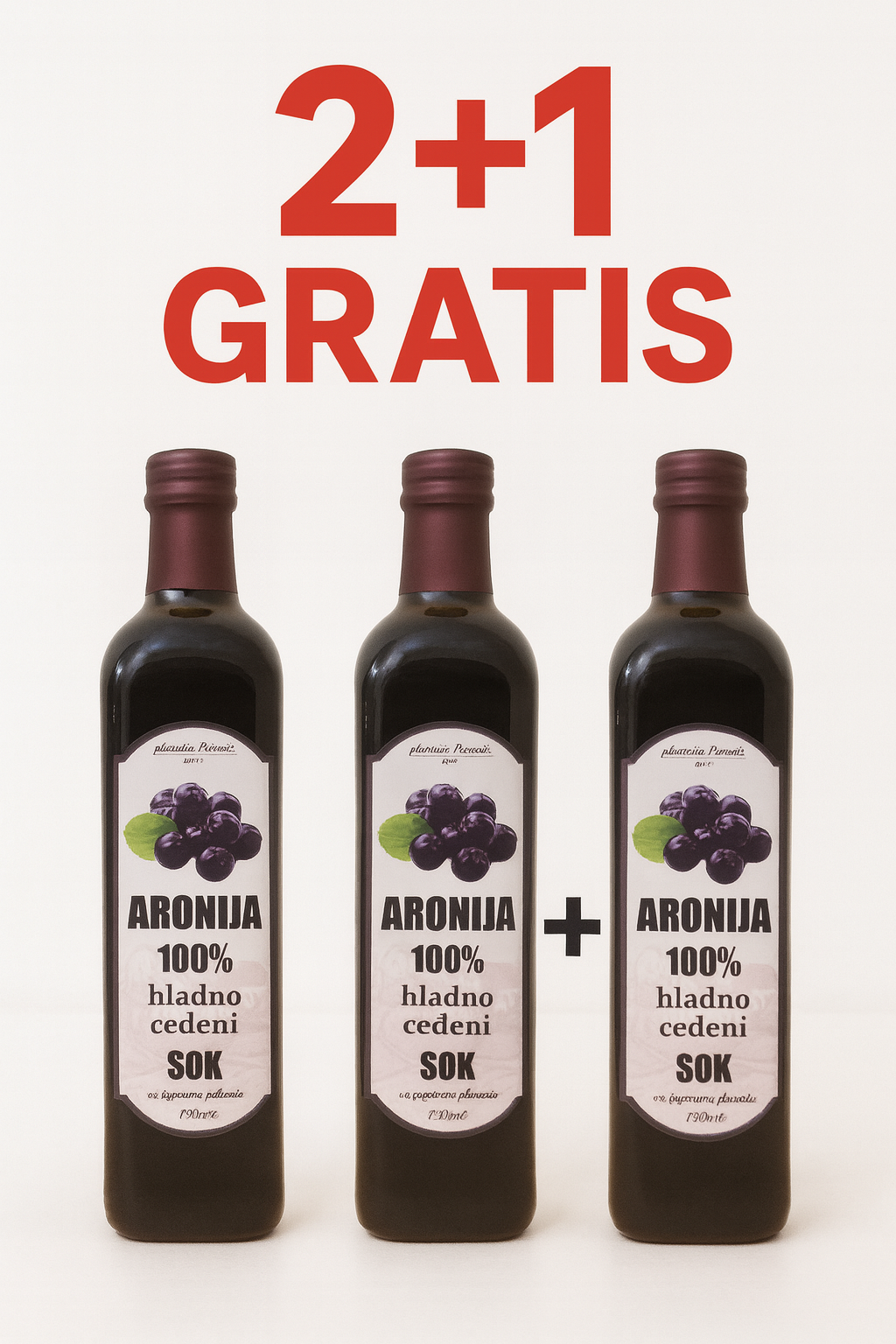 Matični sok od aronije 2+1, 750 ml